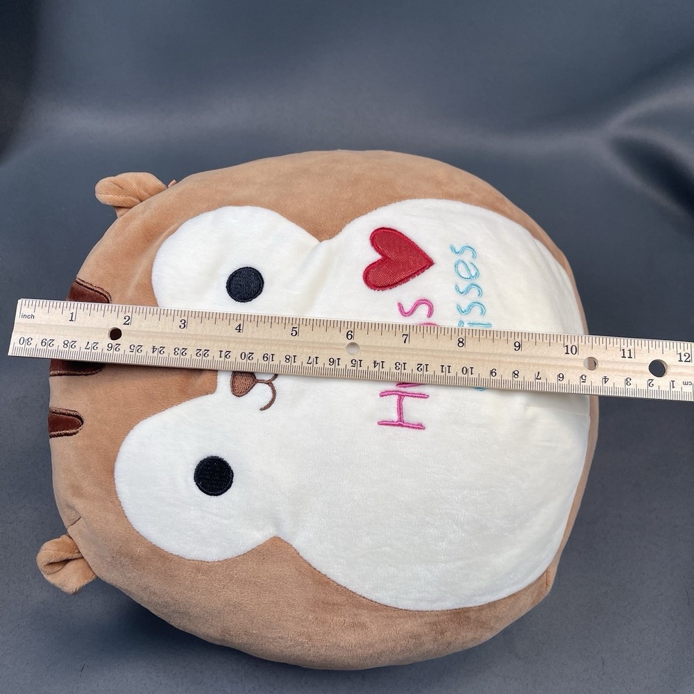 SQUISHMALLOW Nic Valentine Squad Squirrel Plush 12" Hugs & Kisses Kelly Toy 2018 - Picture 3 of 13